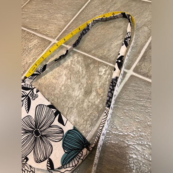 Floral Print Handmade Mini Shoulder Bag/Purse - Picture 7 of 8